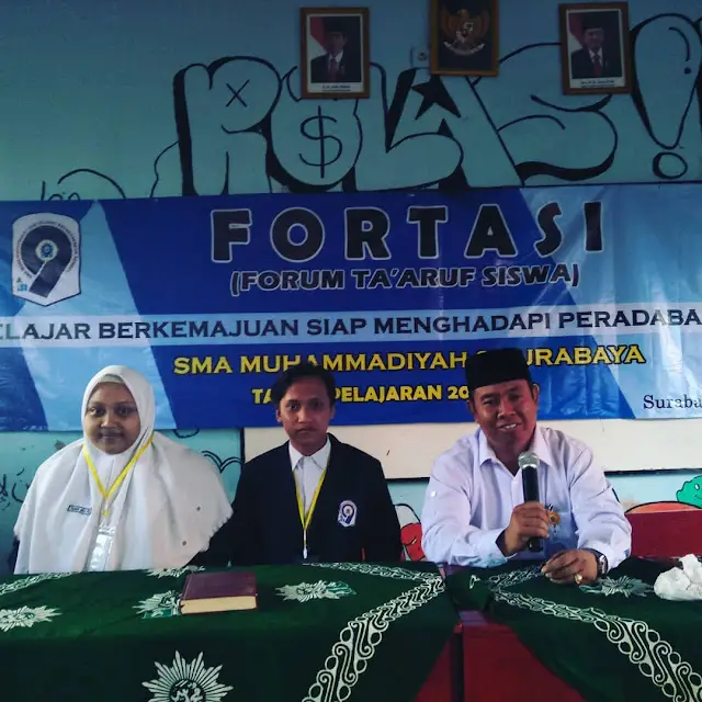  Awali Tahun Ajaran Baru SMA Muhammadiyah 9 Surabaya Dengan Kegiatan FORTASI dan MPLS
