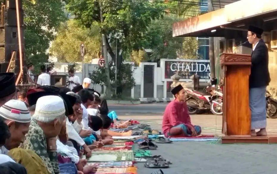 Siswa Muse Jadi Imam Shalad Idhul Adha Tahun 1439 H